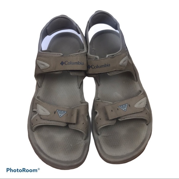 Columbia Men’s Techson PFG Velcro Beige Sandals - Picture 2 of 8